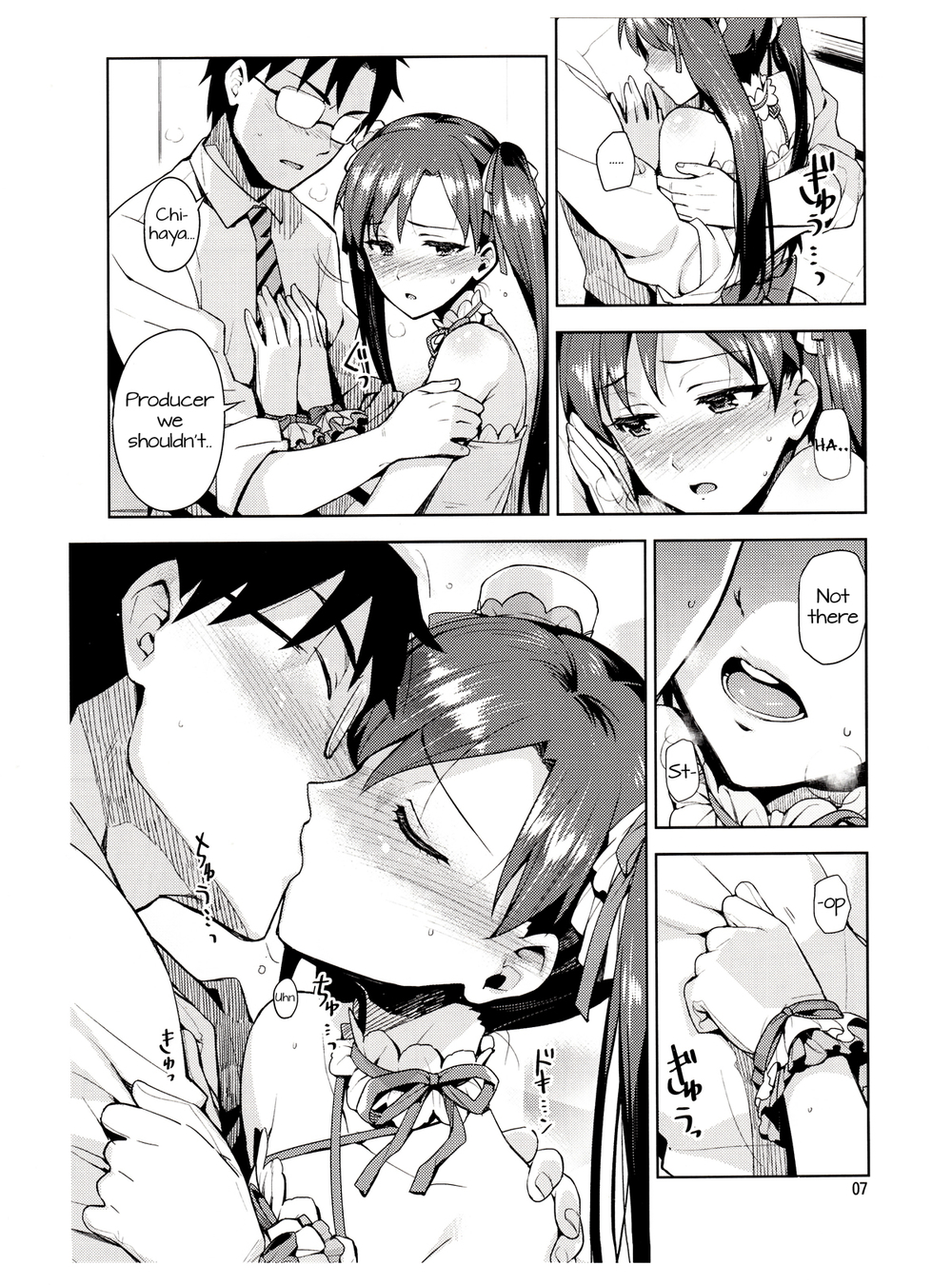 Hentai Manga Comic-I Can't Control Myself Because Chihaya Is Too Cute-Read-6